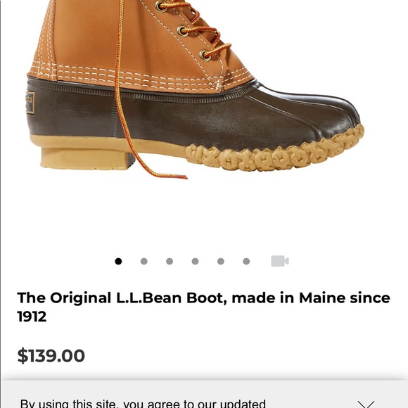 L.L. Bean Boots size 8 - Picture 5 of 5